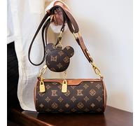 Bolso de Moda de Lujo para Mujer, Bolso Bandolera Bolso de Cruzado Baguette de , Diseño Versátil de Gran Capacidad para Ir al Trabajo, Casual, Elegantes Colores Marrón y