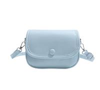 Bolso De Mujer Estilos Coreanos Bandolera Hombro Elegante Mensajeros PU Cuadrado Pequeño Simple para Viajes Bandolera Mujer Pequeño Hombro Cuadrado PU Leather Messenger