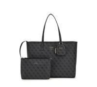 GUESS Power Play II Large Tech Tote Coal Logo