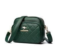 Bolso De Mujer Lingge Bolso De Mamá De Mediana Edad Bolso De Teléfono Cruzado Casual De Un Solo Hombro, Verde