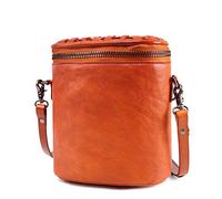 Bolso de Mujer Señoras minimalista forme el pequeño taleguilla del mensajero monedero bolsos crossbody de la vendimia for trabajo ocasionales hombro bolsa con correa ajustable para Mujeres(Orange)