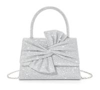 Bolso de noche con diamantes de imitación brillantes con cadena, bolso cruzado brillante para mujer, evento de graduación y ocasión especial, Estilo A., 200.00x135.00x55.00mm/7.87x5.31x2.17inch