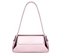 Bolso de noche para mujer, bolso de mano Y2k plateado brillante, bolso de mano, bolso de hombro para fiesta, lindo bolso cruzado metálico 2025, púrpura (A purple), Talla única