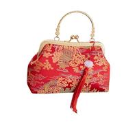 Bolso de Noche Retro de inspiración China Que Proporciona estética Oriental y Comodidad para Eventos Tradicionales y Actividades diarias Bolso de Cena