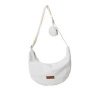 Bolso de pana para un solo hombro, adecuado para mujeres, ideal para la oficina, compras y viajes, adecuado para mujeres a las que les gusta lo simple