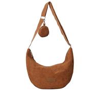Bolso de pana para un solo hombro, adecuado para mujeres, ideal para la oficina, compras y viajes, adecuado para mujeres a las que les gusta lo simple