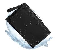 Bolso de pañales genérico - Gran capacidad con gancho para cochecito, bolsa con pañales con mesa de pañuelo, para viajes a pie de playa, excursiones cortas de picnic salidas familiares, Negro , Se