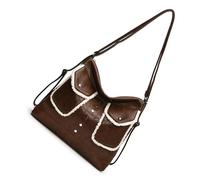 Bolso De para Mujer Bolso Bandolera Casual Multifuncional Hombro para Trabajo/Escuela/Comprador Bolso De Mano Informal De Diario
