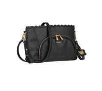 Bolso de paseo de piel ecológica negra Nanan Nanan