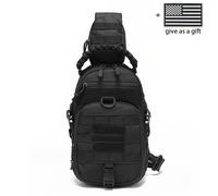 Bolso de pecho deportivo multifuncional, bolso de para deportes al , bolso cruzado con bolsillos multicapa, adecuado para viajes, senderismo, camping y otras actividades al