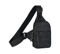 Bolso de Pecho para Hombres Bolsa Impermeable Pequeña con Cremallera