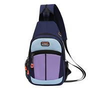 Bolso de pecho para mujer Mochila impermeable de gran capacidad Bolso de hombro casual Bandolera Bandolera versátil Bandolera para hombre Camuflaje, a, Talla única