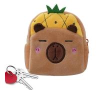 Bolso de Peluche Capybara Tiny Bolsa de Peluche Bolsa de Viaje Bolsa de Peluche en de Capybara Tiny Bolsa | Bolsa organizadora portátil para niños para Dulces, Aperitivos, Chocolate, SPA para