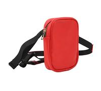 Bolso de Pierna con Arnés para el Muslo, Minibolso con Cinturón para Todas Partes, Bolso de Pierna de Cuero PU de Gran Capacidad para Mujer, Bolso de Pierna para Deporte(Rojo)