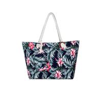 Bolso de playa grande impermeable con cremallera bolso de hombro flor de sol