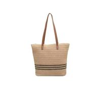 Bolso de Playa Tejido en Paja Bolso de mano tejido gran capacidad con sistema forestal, bolso paja for playa verano, estilo Tot un solo hombro para playa vacaciones verano viajes compras(Kase)