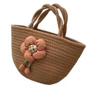 Bolso De Punto Informal para Mujer Diseño Único Elegantes Bolsos Mano Tejidos A Mano Lleve Lo Esencial con Estilo Ideal para Diversas Ocasiones Bolso Tejido Informal