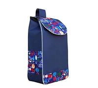 Bolso de reemplazo de carrito de compras, bolsa de almacenamiento de tela de oxford, bolsa de reemplazo de carro de compras de carro de carrito de carro bolsas de emprendedor