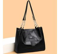 Bolso de tipo tote de lujo para mujer, versátil, de gran capacidad, bolso de de PU, bolso de diario para trayectos, bolso de trabajo, neceser de viaje multifuncional de