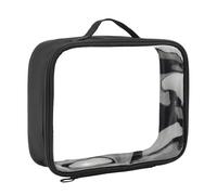 Bolso De Tocador Claro - De Maquillaje Impermeable Portátil | Wash Wash Beg | Cuarto Size Carry On Airport Airline Confort | Casa De Viaje Transparente Adecuado para Envasar Vol