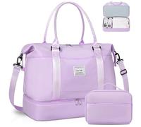 Bolso de viaje Bagail, bolsas de fin de semana para mujer, bolso de mano para gimnasio con bolsillo para artículos mojados, bolsa de maternidad para trabajo y entrega, Extra Large Set