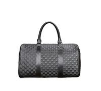 Bolso De Viaje Cuero Negro For Hombre, Fitness, Impermeable, Cruzado Piel Vaca Capa Superior, Un Solo Hombro pour Homme(Color 4)