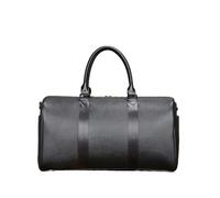 Bolso De Viaje Cuero Negro For Hombre, Fitness, Impermeable, Cruzado Piel Vaca Capa Superior, Un Solo Hombro pour Homme(Color 1)