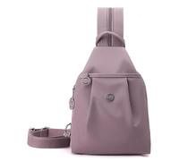 Bolso de Viaje Impermeable de Dos vías, Bandolera Convertible Oxford antirrobo, diseño 3 en 1, Elegante y eficiente. (Pink)