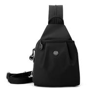 Bolso de Viaje Impermeable de Dos vías, Bandolera Convertible Oxford antirrobo, diseño 3 en 1, Elegante y eficiente. (Black)