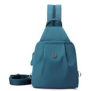 Bolso de Viaje Impermeable de Dos vías, Bandolera Convertible Oxford antirrobo, diseño 3 en 1, Elegante y eficiente. (Blue)