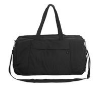 Bolso de viaje ligero 2025 espacioso de nailon, resistente al agua, con múltiples compartimentos, asa multiuso, para deportes y negocios, Black, Mass Beauty