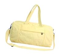 Bolso de viaje ligero 2025 espacioso de nailon, resistente al agua, con múltiples compartimentos, asa multiuso, para deportes y negocios, Amarillo, Mass Beauty