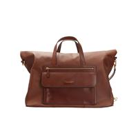 Bolso de viaje The Bridge de piel marrón unisex