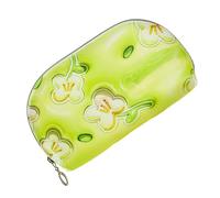 Bolso del Almacenamiento del Lápiz Labial, Bolso Semicircular Impermeable del Maquillaje del Viaje de TPU para Al Aire Libre (Pequeño: 25 X 15 mm / 1 X 0,6 Pulgadas)