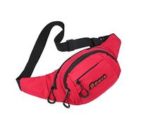 Bolso Deportivo Casual Con Tela Oxford Más Ligero | Las Bolsas De Hombro Con Cremalleras Garantizan | A Los Usuarios Un Acceso Rápido A Los Artículos De Senderismo, rojo, riferimento alla descrizione,