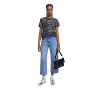 Desigual Bag_All Mickey, Handbag Unisex Adulto, Negro/Blanco, One Size