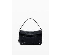 Desigual Embro Loverty Bolsa de hombro 33 cm con pliegue de expansión negro