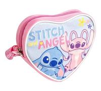 Cerdá Bolso Disney Life's Little Moments – 2 a 8 años, ligero y espacioso, Corazón Stitch mediano