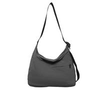 Bolso escolar para estudiantes, estilo japonés, bandolera simple de lona de gran capacidad, mensajeros para uso diario, estilo japonés, hombro escolar, gran capacidad, Gray, One Size