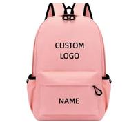 Bolso Escolar Personalizado para Niños para La Escuela Primaria y Secundaria Mochilas Ligeras De Ocio Imprimir Logo Foto Color5,13 Inches