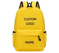 Bolso Escolar Personalizado para Niños para La Escuela Primaria y Secundaria Mochilas Ligeras De Ocio Imprimir Logo Foto Color3,13 Inches