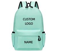Bolso Escolar Personalizado para Niños para La Escuela Primaria y Secundaria Mochilas Ligeras De Ocio Imprimir Logo Foto Color7,13 Inches
