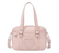 Bolso estampada - Bolso elegante, de viaje de gran capacidad | de viaje para el trabajo universitario con, simpático tote de jk para usos diarios giuli di libre p, Full Pu Pink