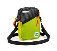 Bolso Faraday Anti-escucha/ubicación y Anti-espionaje | Bandolera Unisex con Bolsillo que Impide que te Controlen (GPS/WiFi/5G/RFID) | Mochila Techwear Impermeable Antirrobo 1.5L Verde y Negra