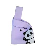 Bolso Fiesta Mujer Bolso de mano punto bonito y gran capacidad for mujer(Purple)