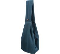Bolso frontal suave 22 × 20 × 60 cm azul/gris claro