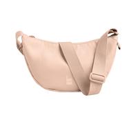 GOT BAG Crossbody Moon Bag | Bolso de media luna impermeable | Elegante bandolera con correa ajustable, Pearl (Small), Minimal