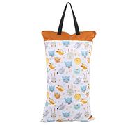 Bolso grande para colgar pañales de tela seca y húmeda para pañales reutilizables o para lavandería Bolso reutilizable para pañales de tela seca y húmeda(#1)