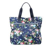 Bolso grande y ligero de nailon para mujer, bolso de hombro y bolso de trabajo de viaje y bolsos de lona para mujer, f, Talla única