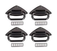 Bolso Hebilla Aleación Hermosa Estable Durable Monedero Hebilla Cintas Carteras (Negra)